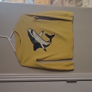 Boys jumping bean shark long sleeve shirt size 8